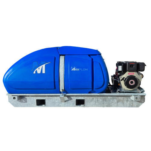 Skid industrial pressure washer bowser Maxflow 