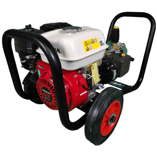 Maxflow Semi-Industrial Pressure Washer - Honda GX200 14 LPM Low Profile Frame