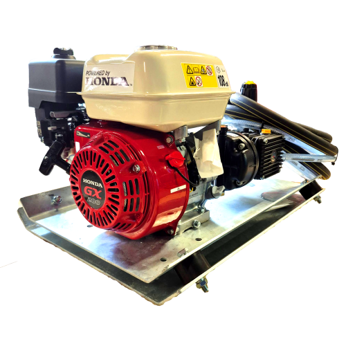 Maxflow Industrial Pressure Washer - Honda GX200 14 LPM Powerwasher Skid Frame