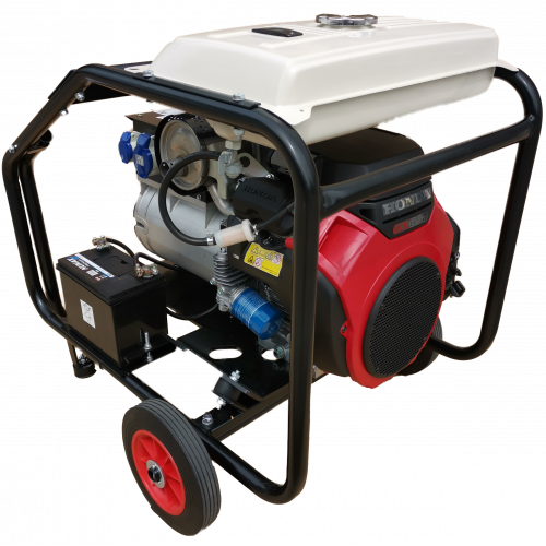 Maxflow AVR Industrial Petrol Generator – Honda GX690 Engine 11.0 kVA Trolley Frame