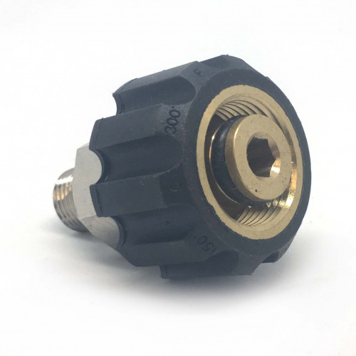 22 MM SCREW COUPLING 1/4 MALE TREAD