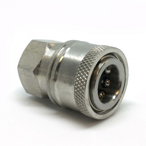 STAINLESS STEEL S/S MINI QUICK RELEASE COUPLING 1/4 BSP FEMALE