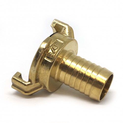 BRASS CLAW QUICK COUPLER WITH 3/4" HOSE TAIL