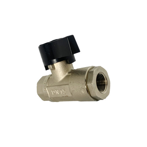 Nickle Plated 1/2 Lever Valve (Female - Female)