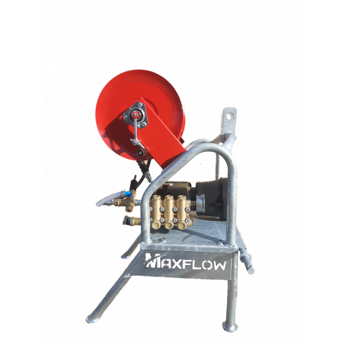 Maxflow Industrial PTO Pressure Washer - 30 LPM 200 Bar Hawk Pump + 30M Reel