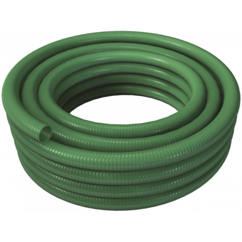 30M 4" SPIRAL SUCTION HOSE  ( GREEN)