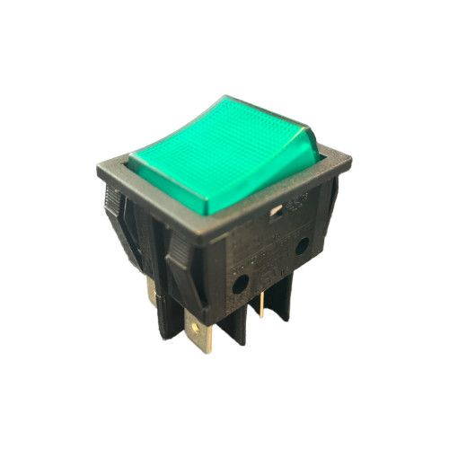 Green Rocker Switch 16 AMP