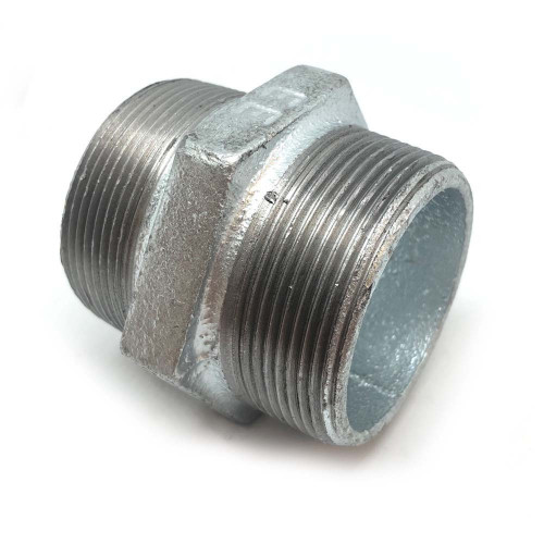 EQUAL HEXAGON NIPPLE 1 1/4" BSPT M THREAD