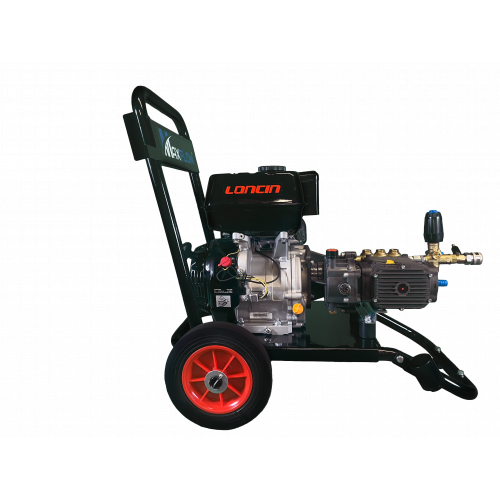 Maxflow Industrial Pressure Washer - Loncin G420 21 LPM Gearbox Driven Compact Frame