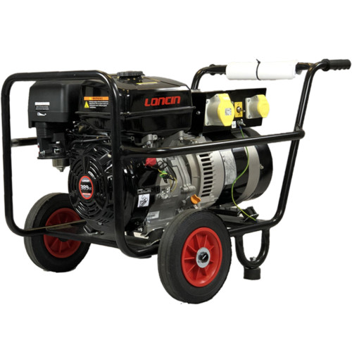 14HP E/S LONCIN GENERATOR 8KVA MAX TROLLY FRAME