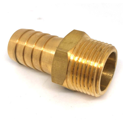 1" MALE / 1" TAIL BRASS