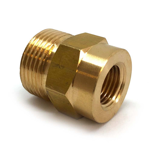 22MM/15MM BRASS ADPTOR 1/4 FEMALE