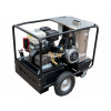 Maxflow Industrial Petrol Hot Pressure Washer - Honda GX390 21 LPM Trolley Frame (Electric Start)