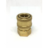 Mini Quick Release Coupling 1/4" BSP Female with Rubber Cover