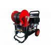 Maxflow Industrial Pressure Washer - Loncin G420 21 LPM Gearbox Driven Compact Frame + 30M Reel