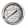 400 Bar Metal Gauge Back Feed 63mm