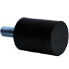 Rubber Mounting 50 x 30 M10 Male Foot