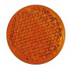ROUND REFLECTOR  AMBER