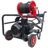 Maxflow Industrial Electric Pressure Washer Trolley Frame – 400v 30 LPM 200 Bar + 30M Reel