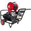Maxflow Industrial Electric Pressure Washer Trolley Frame – 400v 30 LPM 200 Bar + 30M Reel