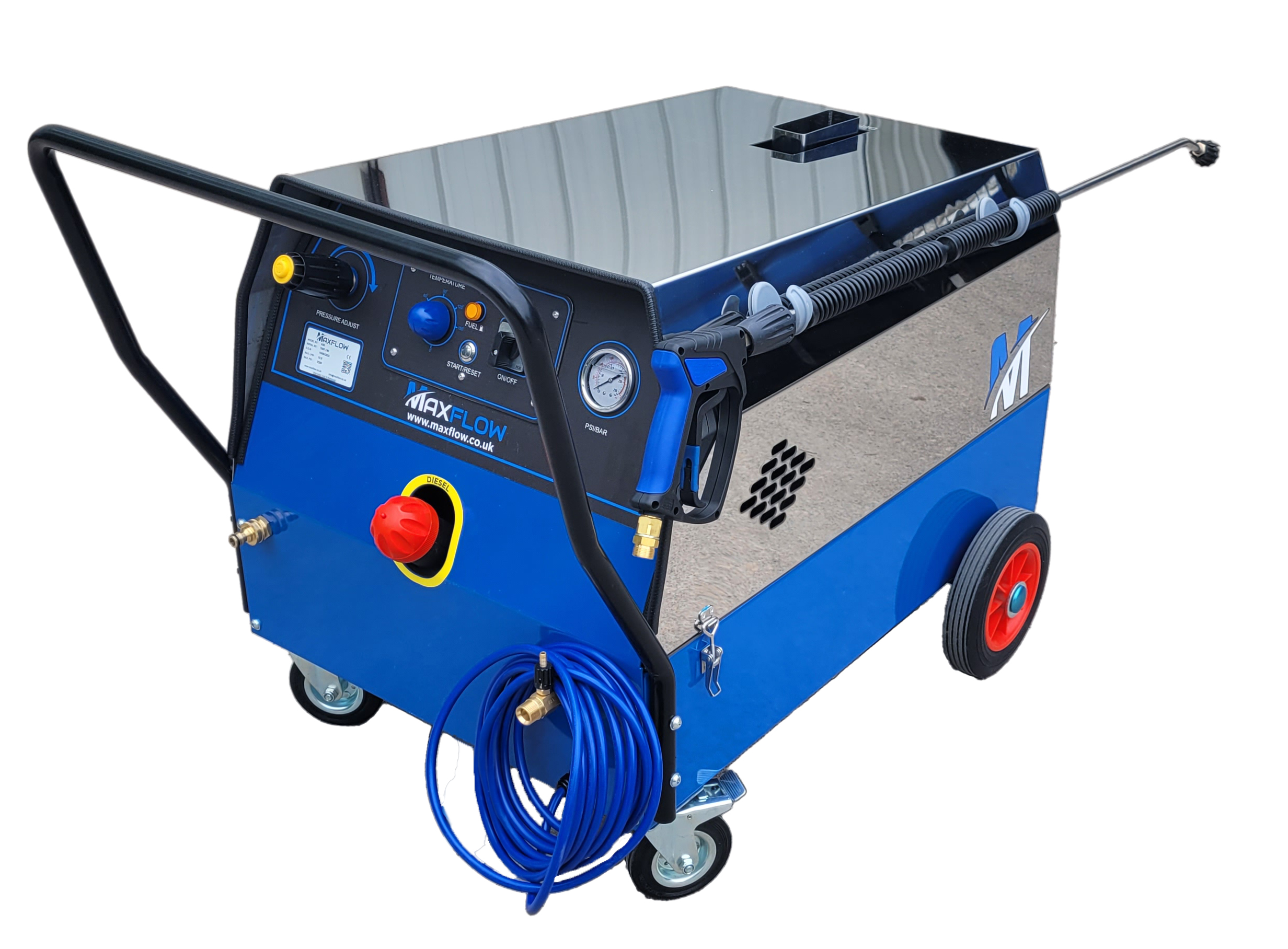 Maxflow Power Products - Maxflow Electric Hot Pressure Washer